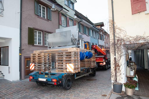 Die Einwasserung