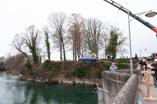 Die Einwasserung