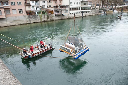 Die Einwasserung