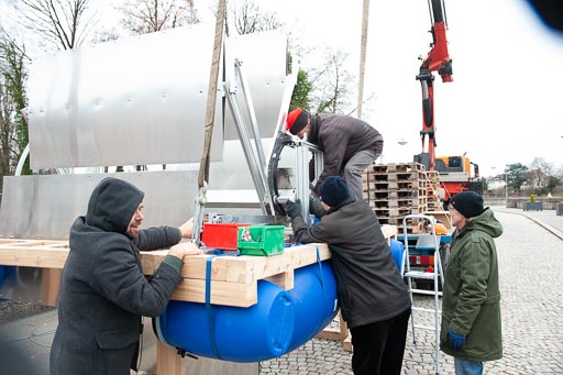 Die Einwasserung